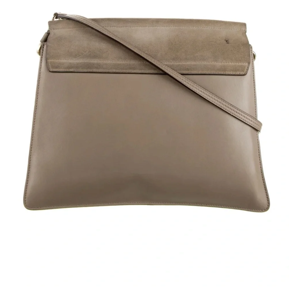 Chloe’ Medium Faye Shoulder Bag - Neutral Leather - Picture 3 of 4